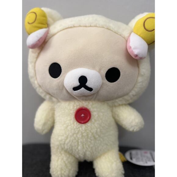 Korilakkuma by Rilakkuma San-X Original Plush Sheep Verson Jumbo Size 11” Tall! - Picture 2 of 3